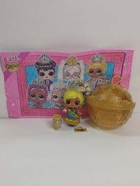 L.O.L. Surprise! Queens Mini Doll Set - Yellow, Gold & Pink